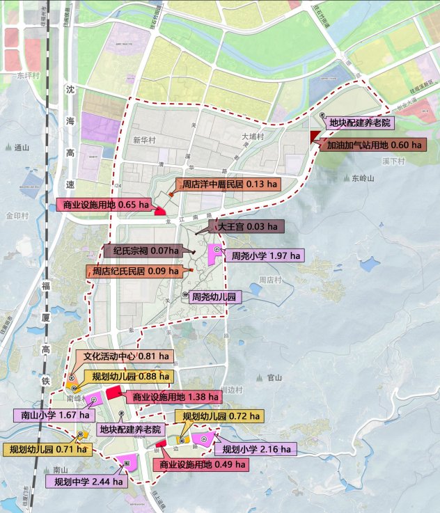 天博官网入口福清6249亩地块控规出炉规划打造多个学校及公园绿地(图3)