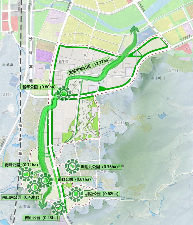 天博官网入口福清6249亩地块控规出炉规划打造多个学校及公园绿地(图4)