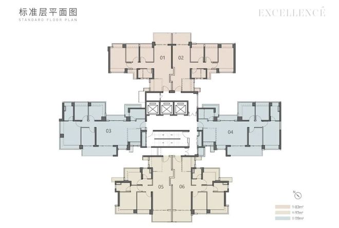 天博售楼处官网：南山中心区卓越九珑开盘倒计时！备案价-户型图详情(图2)