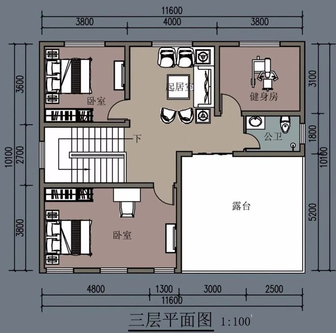 天博官网入口9款农村自建别墅户型设计实用美观备受好评(图7)