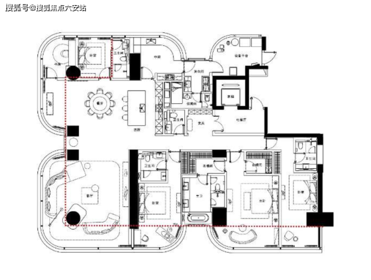 天博官网入口奥体建工EIC(杭州建工EIC)楼盘网站杭州EIC大平层房价_户型图(图8)