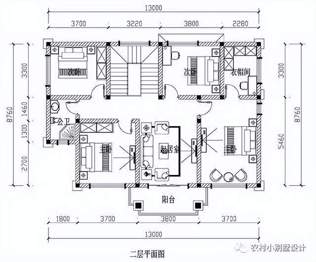 天博12套二层小面积农村自建房别墅你更喜欢哪款二层农村自建房别墅(图1)