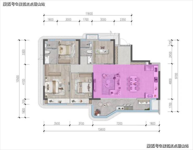 天博官网入口锦江悦府首页网站 成都锦江悦府楼盘详情 锦江悦府售楼中心(图10)