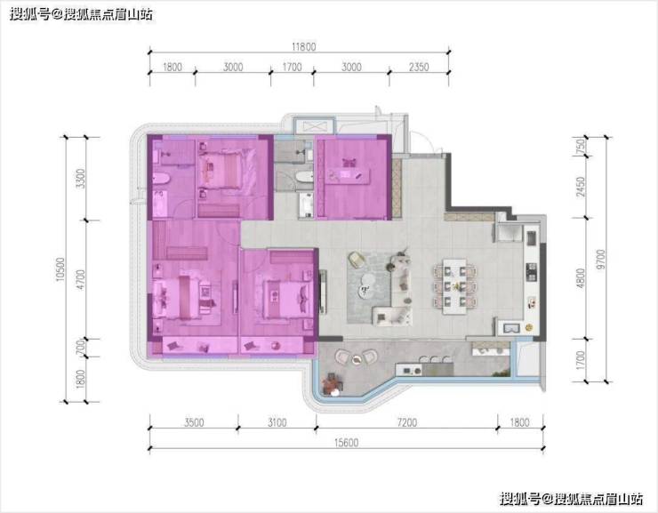 天博官网入口锦江悦府首页网站 成都锦江悦府楼盘详情 锦江悦府售楼中心(图12)