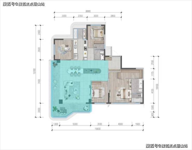 天博官网入口锦江悦府首页网站 成都锦江悦府楼盘详情 锦江悦府售楼中心(图13)