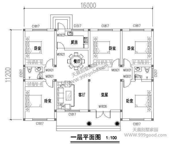 天博10套经济别墅设计图 统统只要28万就能盖成？(图2)