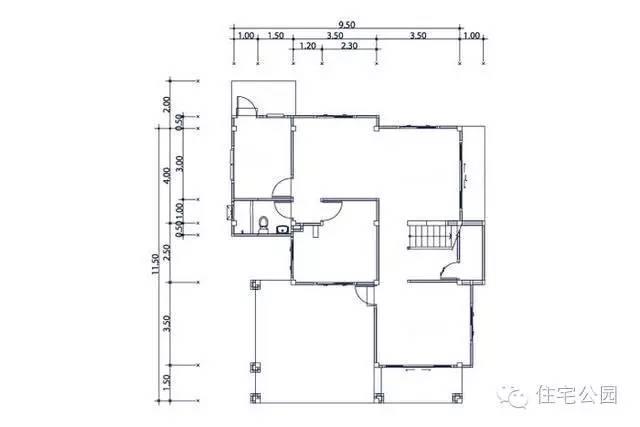 天博这套乡村别墅11X9米带双车库+大阳台 含平面图(图2)