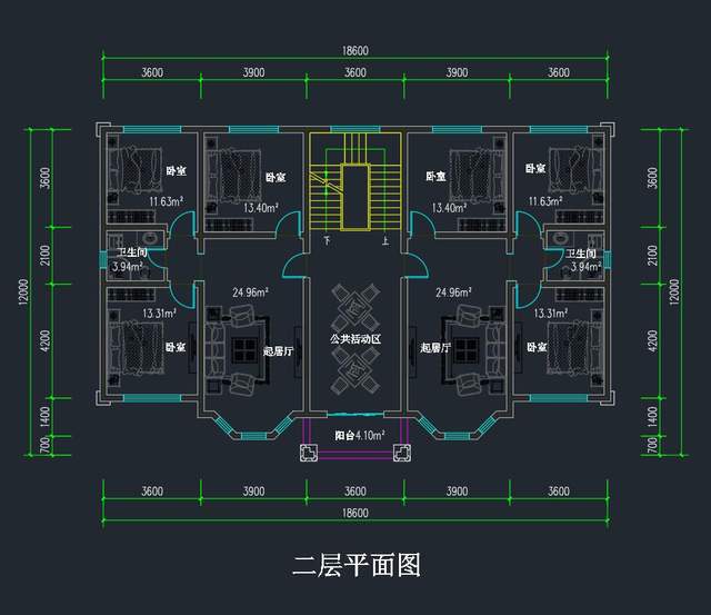 天博体育官方平台入口18款带堂屋的二层农村兄弟双拼别墅邻居看了都喜欢二层兄弟双拼(图3)