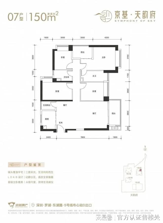 天博体育官方平台入口深圳京基天韵府官方预约通道已开启·罗湖天韵府建面70-180(图11)