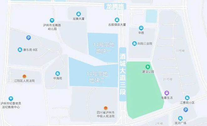 天博体育官方平台入口泸州2022首轮土拍地块推出：3宗共约127亩 最高374万(图2)