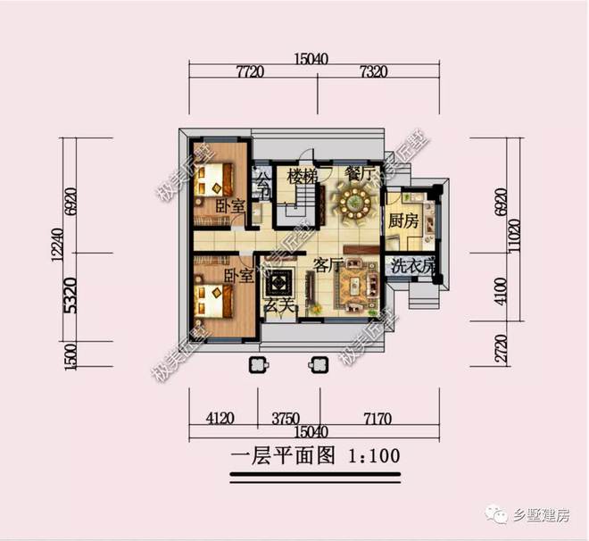 天博官网入口可做民宿的中式自建别墅诗情画意生活赚钱两不误(图1)