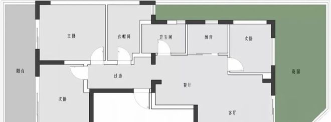 天博体育官方平台入口110平一楼因为小花园买下这套房