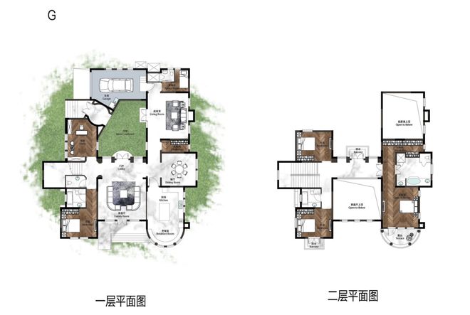 天博【官方最新】松江佘山上海紫园别墅售楼处：8公里护城河蜿蜒包裹(图25)