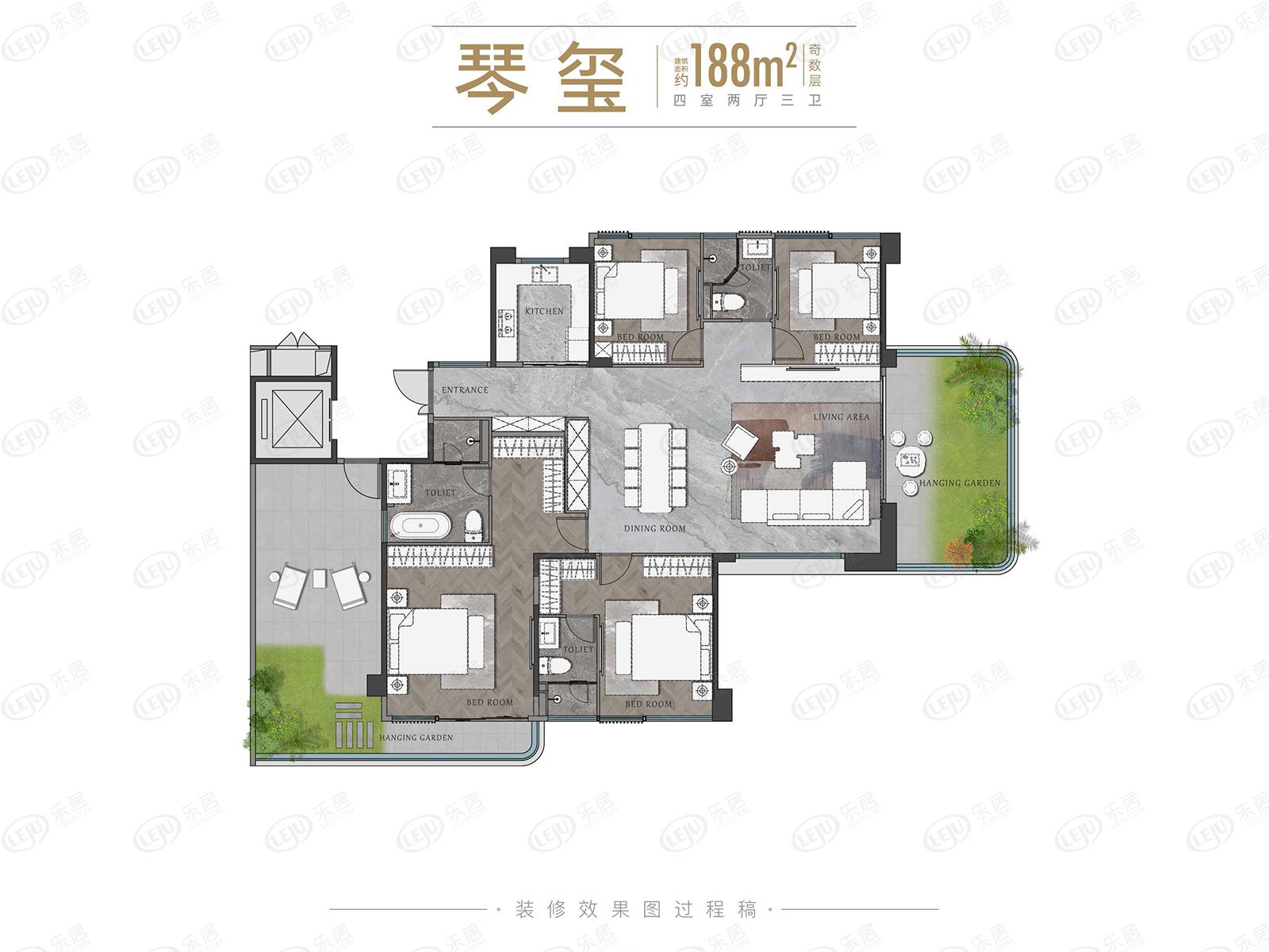 天博官网入口保利国贸天琴湖最新情况一览！135~188㎡房源约37000元㎡(图2)