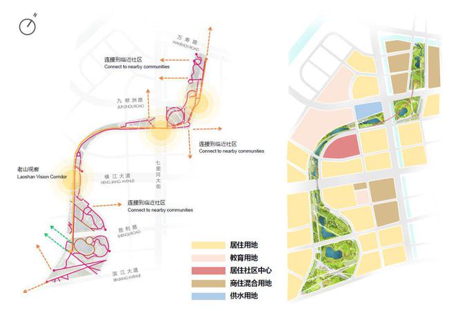 天博官网入口重塑南京城市山水格局——青龙绿带公园(图4)