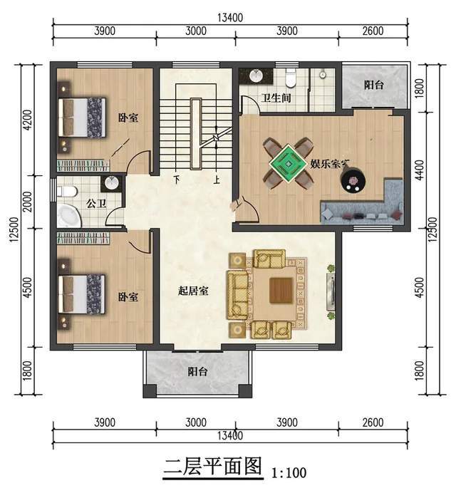 天博官网入口28套占地面积130平米三层欧式别墅总有一套合你心意农村自建房(图7)