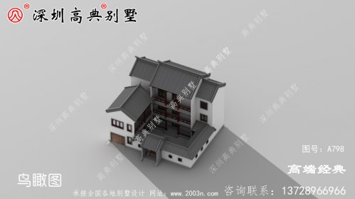 天博官网别墅图片大全_农村自建房设计图-房屋设计图-别墅图纸设计图-农村新款别墅(图3)