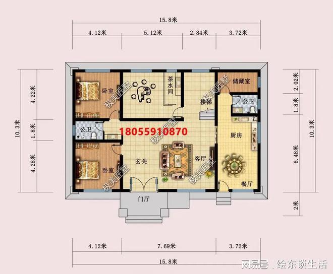 天博官网占地170平 二层新中式别墅 建房的不二之选(图1)