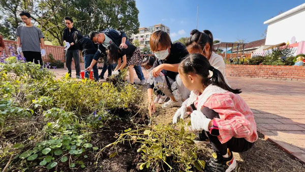 天博体育官方平台入口“花香满泾”普陀这个共享花园1岁啦(图8)