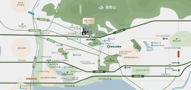 天博体育官方平台入口方直珑樾山花园开发商：深圳市龙廷房地产开发有限公司(图4)