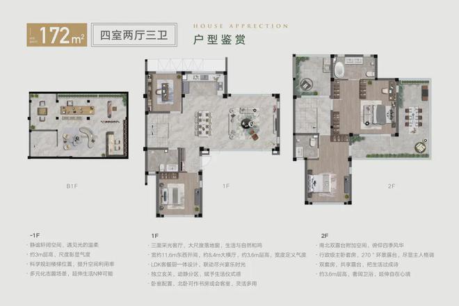 天博五个院子的别墅售楼处电话：带大露台、花园及地下室(图8)