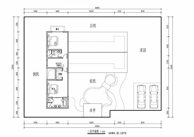 天博定制化新中式别墅院落比宅子还大客户看后甚是满意(图4)