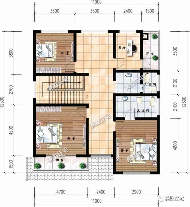 天博2栋造价19万的二层小别墅真正的美观又实用不比百万豪宅差(图3)