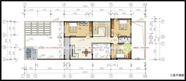 天博农村民居庭院自建房屋设计方案(图4)