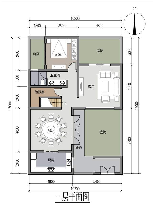 天博官网入口150×132m中式合院自建房经济适用书写温婉悠然的生活气质(图4)