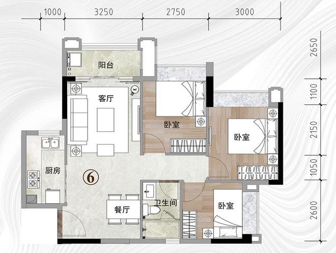 天博广州东销冠盘国庆上新小户型撬动大社区135万起买园景三房！(图10)