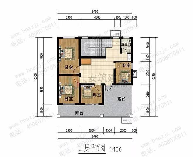 天博体育官方平台入口农村都能建的二层农村别墅占地100平左右这两款都值得建(图5)