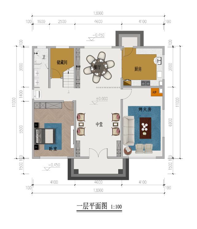 天博官网精选24套三层豪华新中式别墅简洁大方秀气耐看三层新中式别墅(图1)